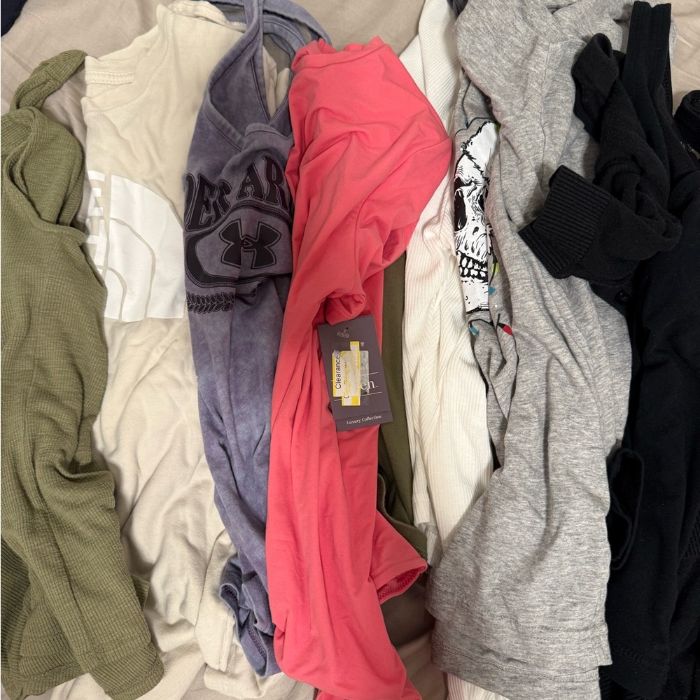 Bundled Cotton Tops (Size Small) 12 pieces